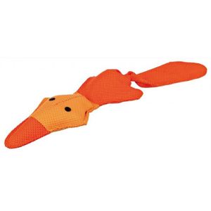 TRIXIE Canard en polyester - 50 cm - Orange - Pour chien