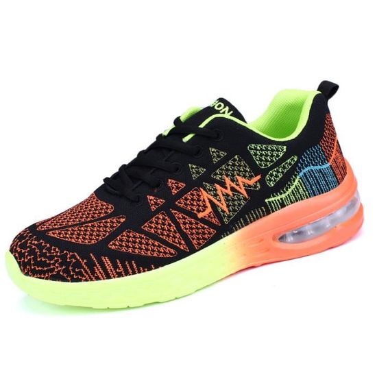 Baskets Homme Chaussures de sport Orange Orange - Achat / Vente basket Baskets Homme Chaussures de sport Orange Orange - Achat / Vente basket