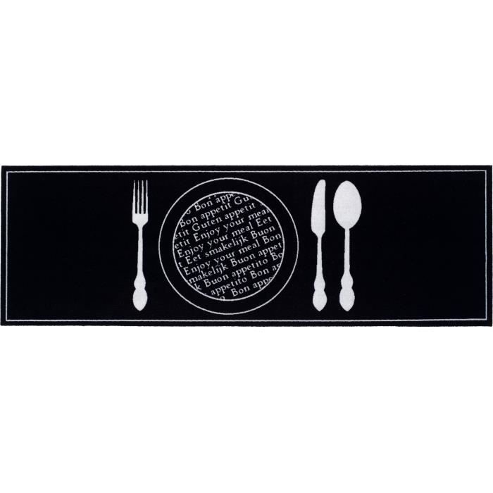 Tapis de cuisine à motifs - 50x150 cm - Style Moderne - Coloris Multicolore
