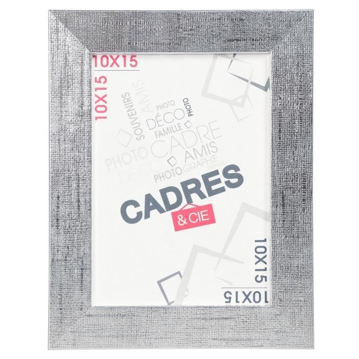 CADRES & CIE Cadre photo Milan - MDF - 14,7 x 19,7 x 15 cm