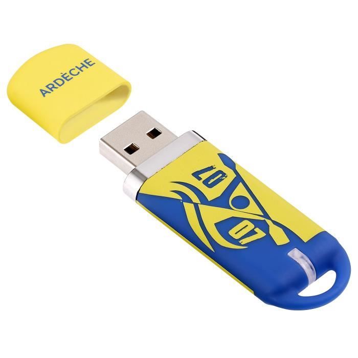 KEYOUEST Clé USB Région Ardèche - 8 Gb
