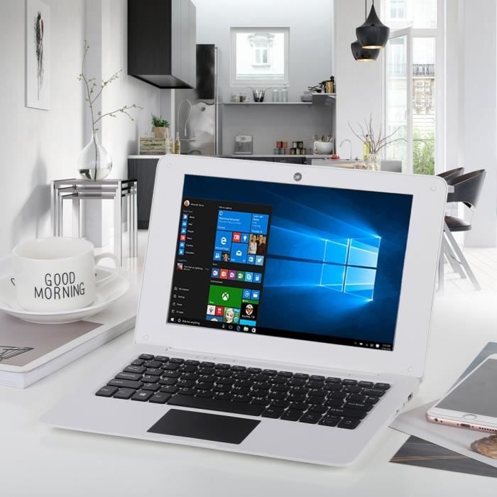 Ordinateur portable 1068, 10,1 pouces, 2 Go +2