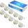 Elinkume Ampoule Spot LED 10x GU10 6W équivalent à
