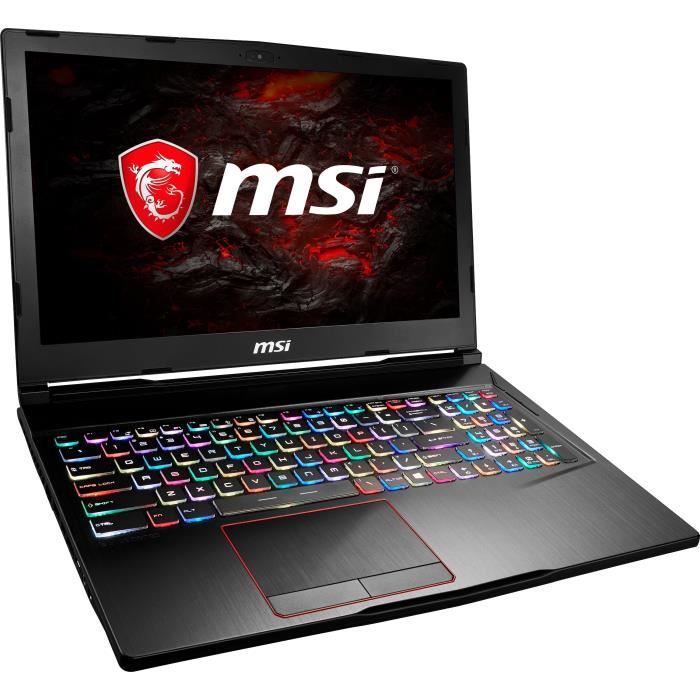 PC Portable Gamer - MSI GE63 Raider RGB 8SG-076FR - 15,6\