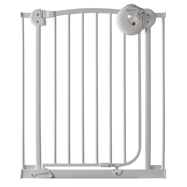 ANGEL CARE Barrière de porte enfant - Métal - Blanc laqué