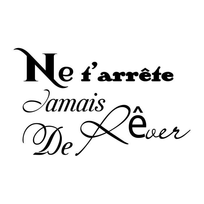 Stickers adhésif mural Rêver - 49x30cm