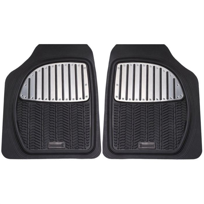 Michelin 2 tapis Avant caoutchou et Alu