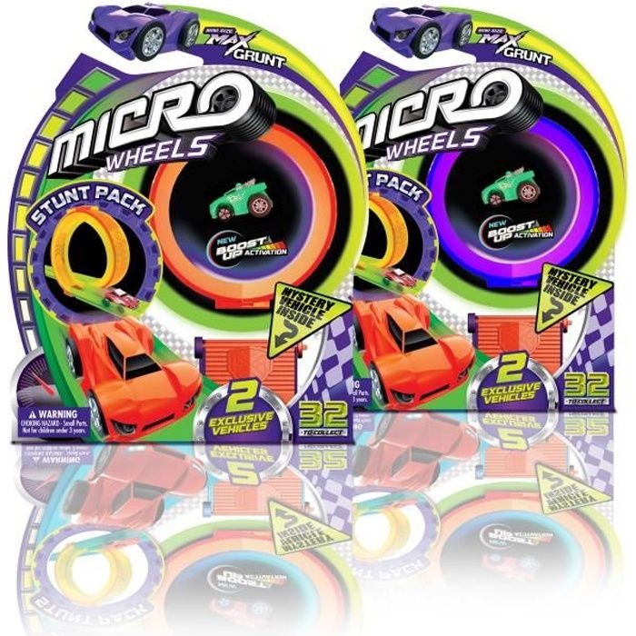 MICRO WHEELS Voiture loop pack asst - Pour faire la course et des loopings