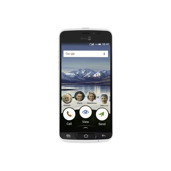 DORO Smartphone 4G LTE - 16 Go - GSM - 5\