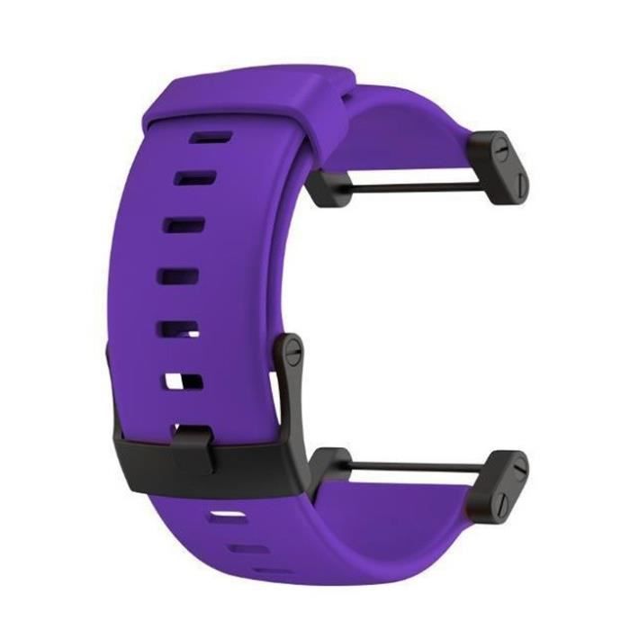SUUNTO Bracelet de Montre Core Crush Violet Flat Silicone Strap
