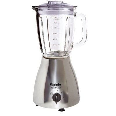 Blender inox pot en verre   1.75 L   Achat / Vente Blender inox pot en