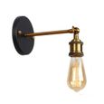 De Cuivre E14 En Murale Applique Laiton Rustique Antique Lampe kPXuZi