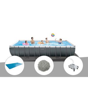 Piscine Tubulaire Rectangulaire Intex 7 32x3 66x1 32 Achat Vente