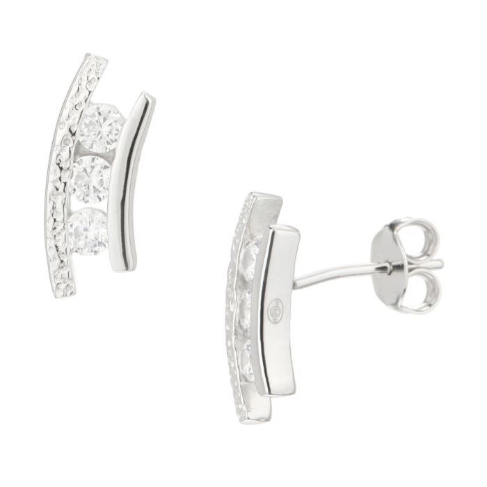 ID BIJOUX Boucles d'oreilles Argent 925° Femme