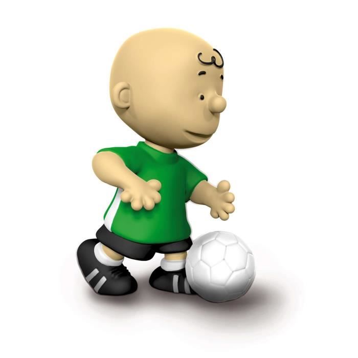 SCHLEICH - Figurine 22078 Charlie Brown footballeur