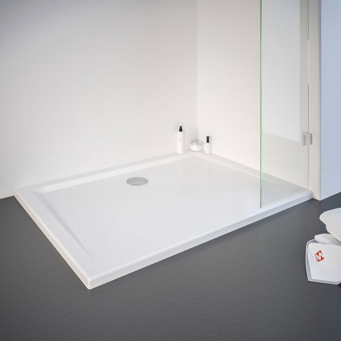 Receveur De Douche Rectangulaire 120x90 Cm Bac à Douche Extra Plat
