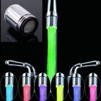ROBINETTERIE SDB LED 7 couleurs changeantes robinet lumière Embout ROBINETTERIE SDB LED 7 couleurs changeantes robinet lumière Embout