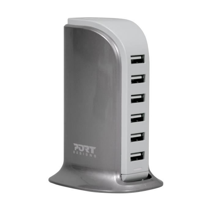 Port chargeur USB mural 8A