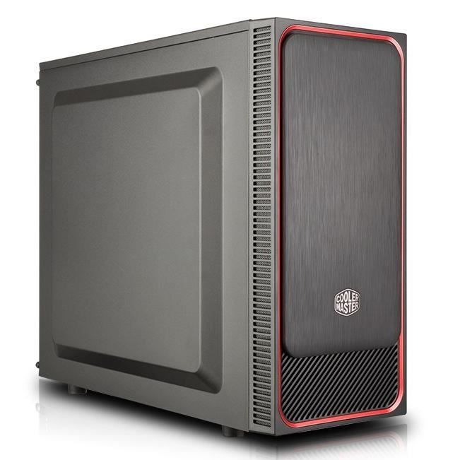COOLER MASTER Boîtier PC MasterBox E500L - Rouge