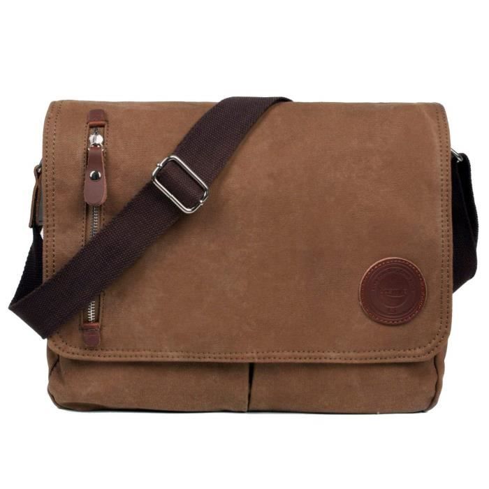 Bandoulière TravailFacVoyage À En Sac Pour Vintage Canevas hrsdtQC
