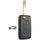 Coque de clé + lame compatible Peugeot-Citroën 3 b