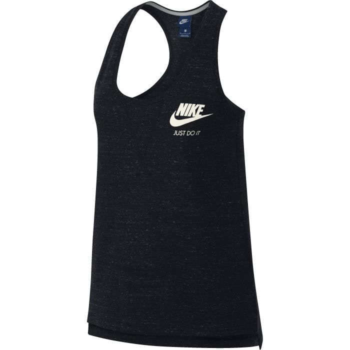 NIKE Débardeur Gym Vintage Tank - Femme - Noir