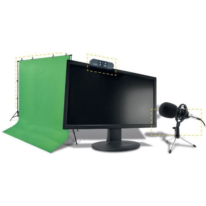 Pack Streamer Pro HD 4 en 1 pour PC