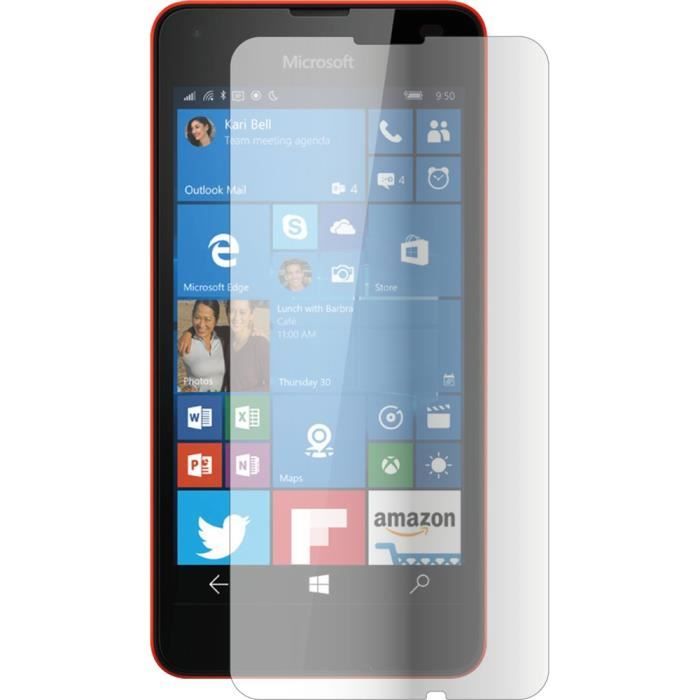 BIGBEN Protège-écran en verre trempé pour Microsoft Lumia 550