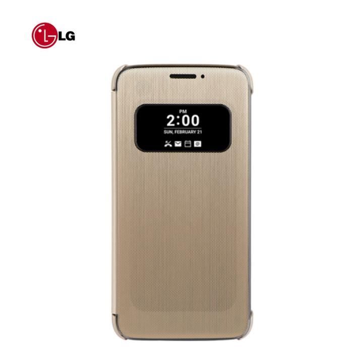 LG Etui folio CFV-160 LG pour G5 - Doré