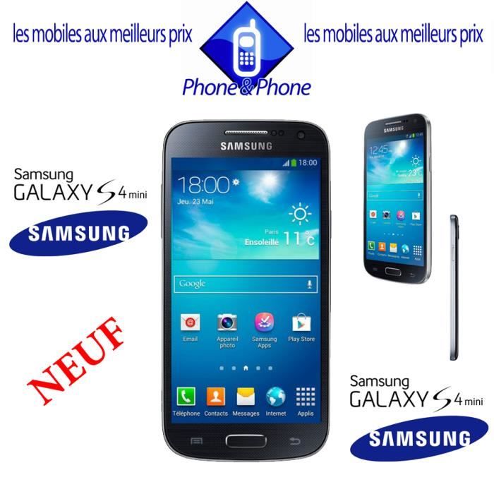 Samsung Galaxy S4 Mini Noir I9195 Debloque Achat Smartphone Pas