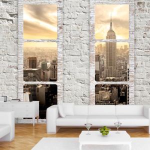 Papier Peint New York View From The Window 350x245 Achat
