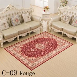 C-09 Rouge Rétro Tapis Chambre Tapis Enfant Salon du Sol Maison ... C-09 Rouge Rétro Tapis Chambre Tapis Enfant Salon du Sol Maison ...