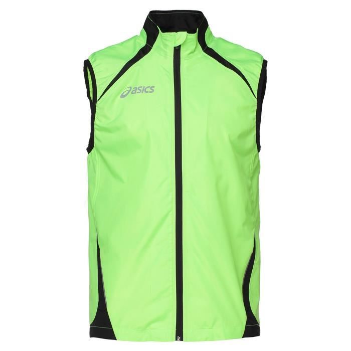 ASICS Gilet Stef Homme - Jaune