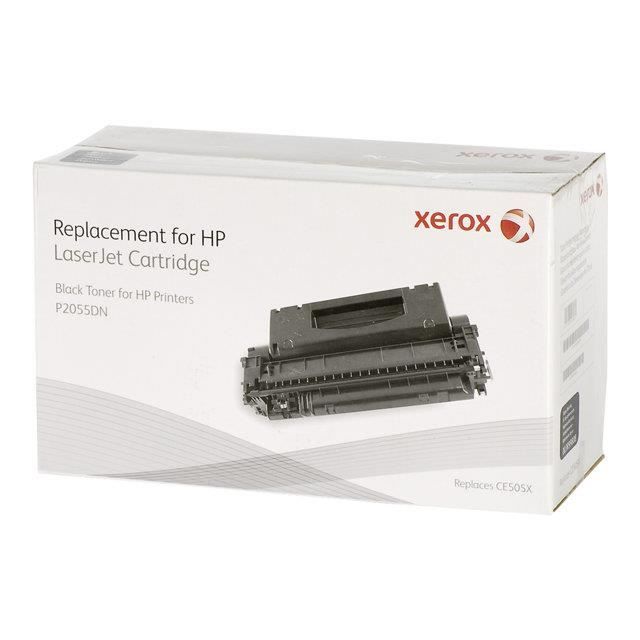 XEROX Cartouche de toner Equivalent HP CE505X pour HP LJP2055