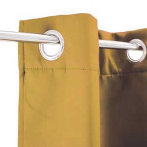 Rideau occultant Strong - 140 x 250 cm - Jaune Rideau occultant Strong - 140 x 250 cm - Jaune
