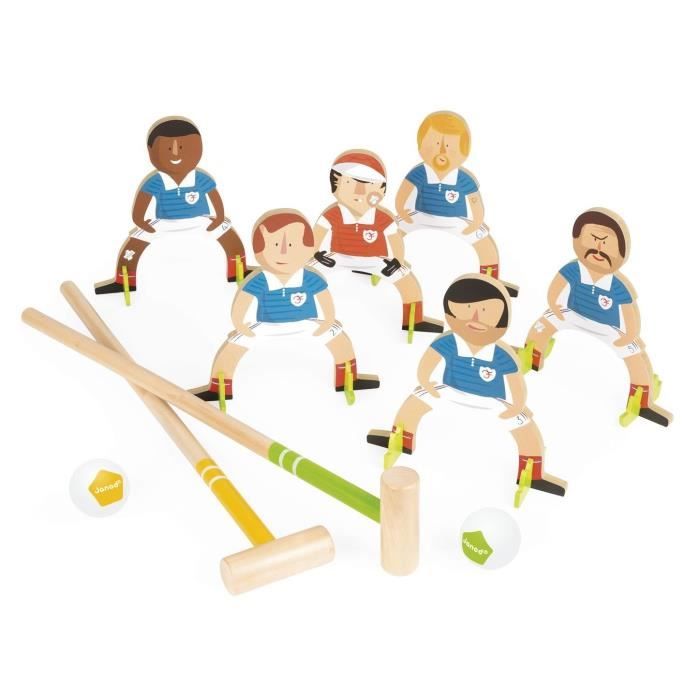 JANOD Jeu de Croquet Champions