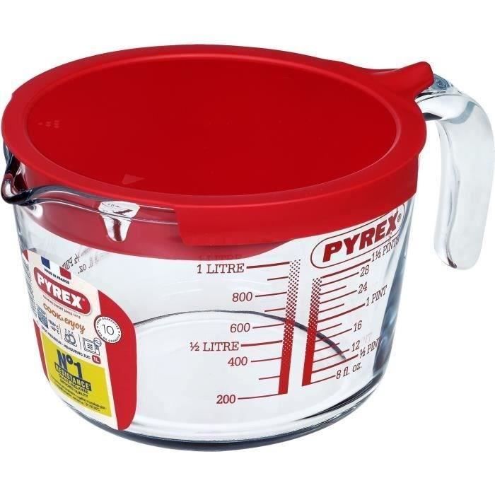 PYREX Broc mesureur en verre 1 L