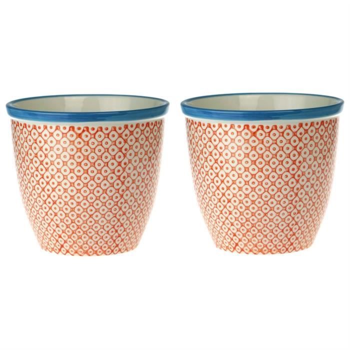 Pot de fleur exterieur orange - Achat / Vente Pot de fleur exterieur ...
