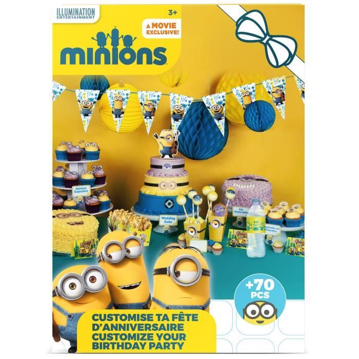  LES MINIONS  Customise ta F te d  Anniversaire  Achat 