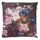Housse coussin prune