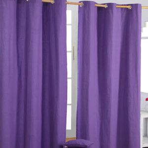 Double rideaux violet - Achat / Vente pas cher Double rideaux violet - Achat / Vente pas cher