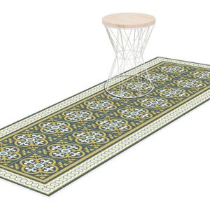TAPIS TAPIS VINYLE LIMA JAUNE VERT 60X200 CM