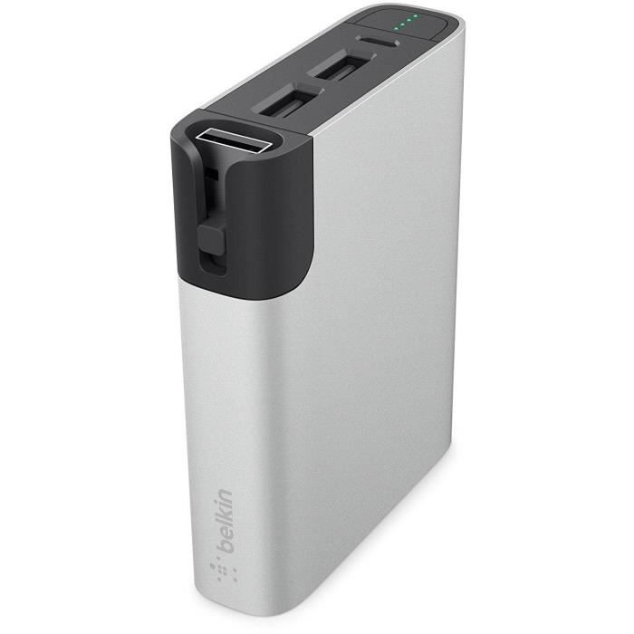 BELKIN Batterie externe 6600 mAh Argent