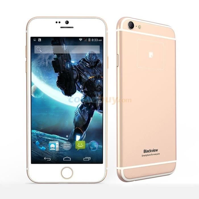 Blackview Smartphone phone 6 3G GOLD Téléphone Po - Achat / Vente téléphone portable Smartphone