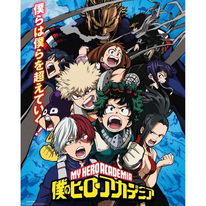 My Hero Academia - Saison 2 Affiche Mini My Hero Academia Saison 2 40x50cm - Achat / Vente affiche