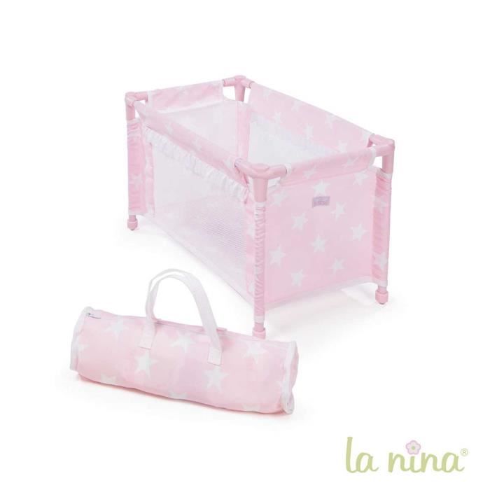Pliant Lit Carlota blanc Achat Vente Rose rxdeCBo