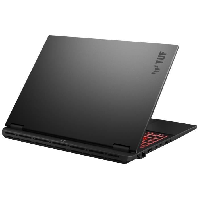 Vue arrière du PC Portable Gamer ASUS TUF Gaming A16 avec logo TUF