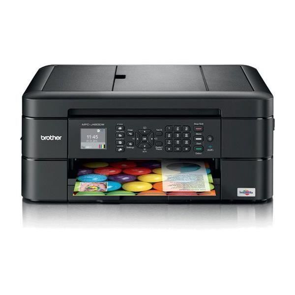 BROTHER MFC-J480DW Imprimante Multifonction - Jet d'Encre Couleur 4 En 1 Recto Verso - Ecran Lcd - Wifi Direct