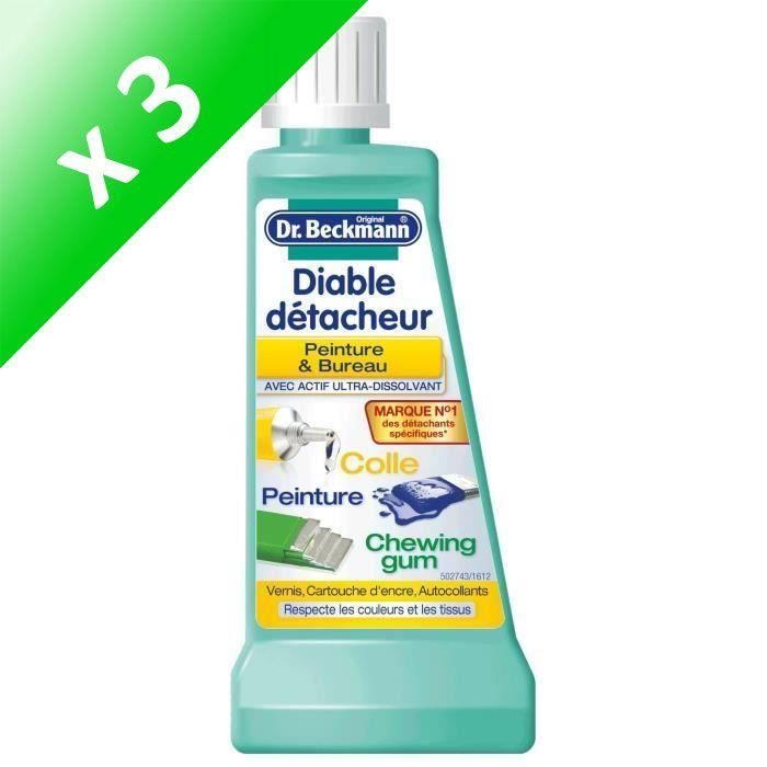 DR BECKMANN Diable détacheur peinture & bureau - 50 ml (Lot de 3)