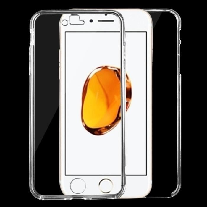 coque iphone 8 double face transparente